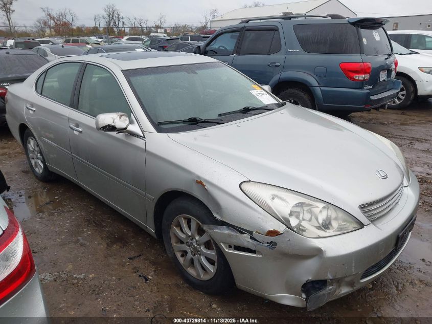 2004 Lexus Es 330 VIN: JTHBA30G545036570 Lot: 43729814