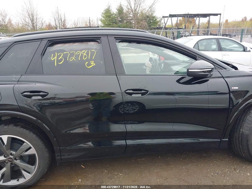 2024 Audi Q4 E-Tron Premium Plus 55 Quattro VIN: WA1LUBFZ2RP069385 Lot: 43729817