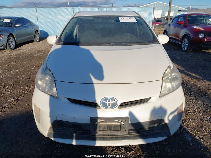 2013 Toyota Prius Two VIN: JTDKN3DU0D5616878 Lot: 43729840
