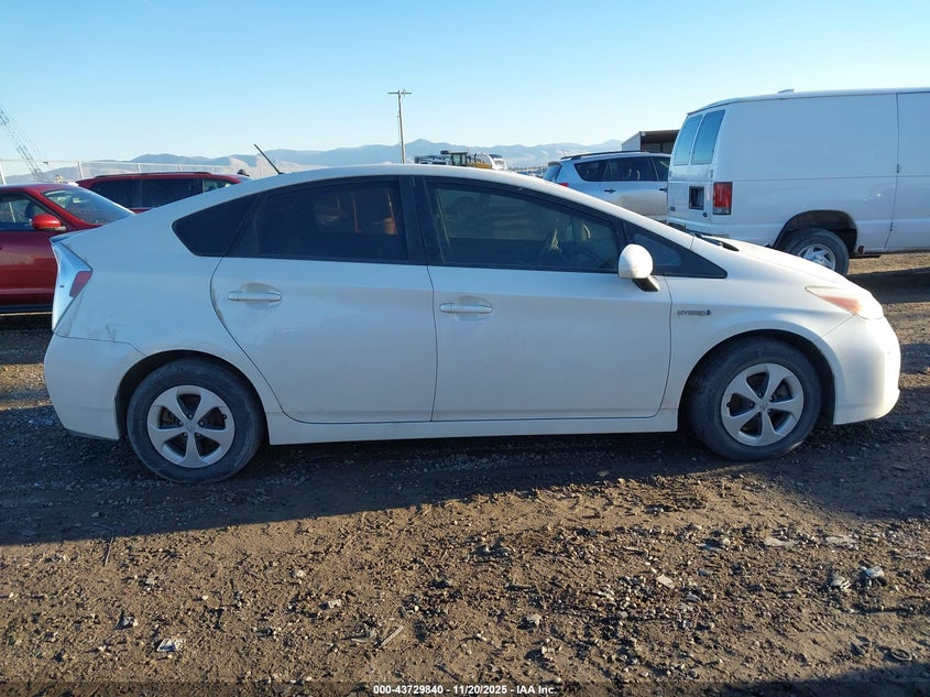 2013 Toyota Prius Two VIN: JTDKN3DU0D5616878 Lot: 43729840
