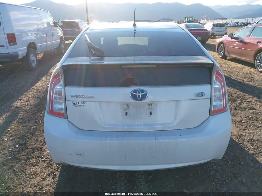 2013 Toyota Prius Two VIN: JTDKN3DU0D5616878 Lot: 43729840