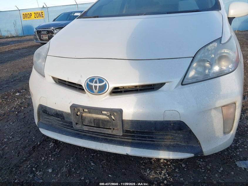 2013 Toyota Prius Two VIN: JTDKN3DU0D5616878 Lot: 43729840