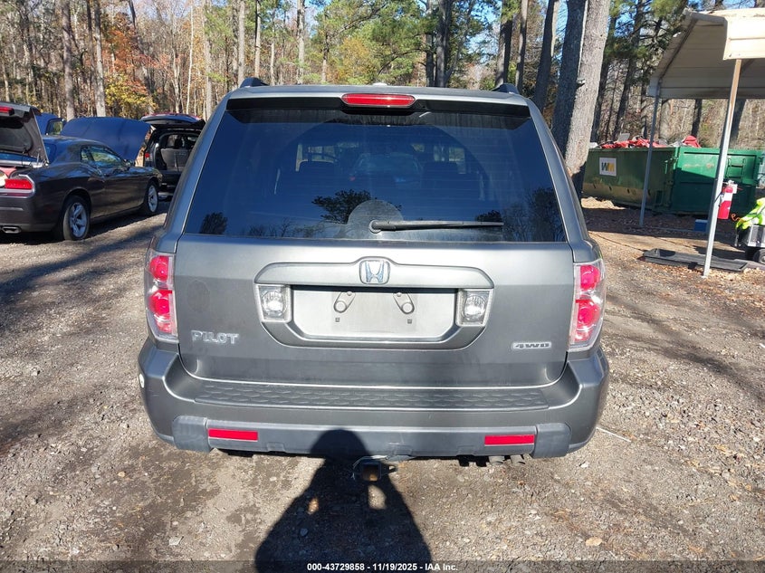 2007 Honda Pilot Ex-L VIN: 5FNYF18527B002884 Lot: 43729858