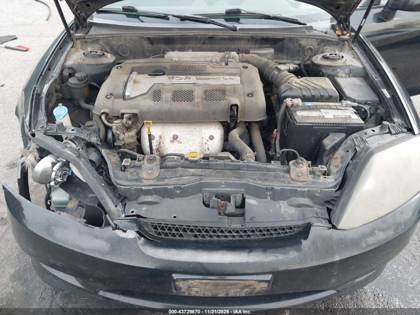 2005 Hyundai Tiburon Gs VIN: KMHHM65D35U178082 Lot: 43729870