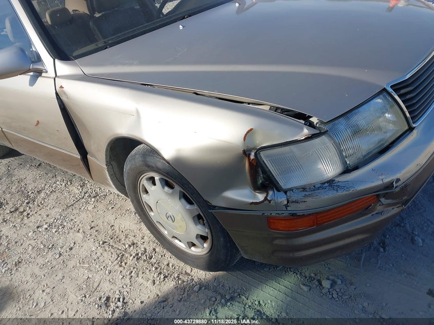 1995 Lexus Ls 400 VIN: JT8UF22E3S0031068 Lot: 43729880