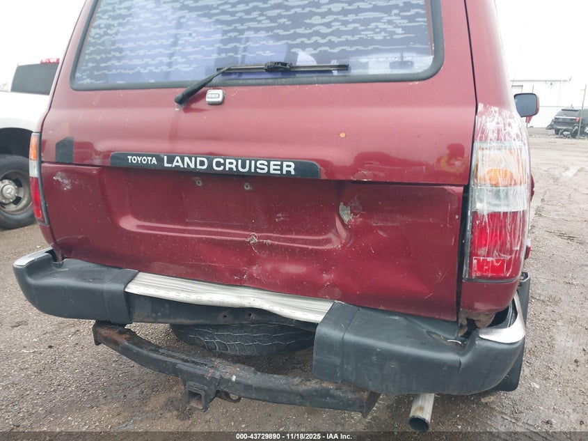 1991 Toyota Land Cruiser Fj80 VIN: JT3FJ80W1M0030466 Lot: 43729890
