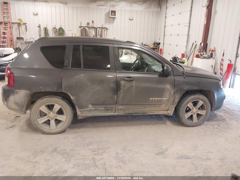 2017 Jeep Compass High Altitude 4X4 VIN: 1C4NJDEB1HD127400 Lot: 43729893