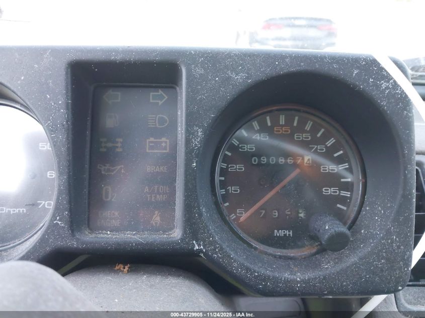 1989 Isuzu Trooper Ii VIN: JACCH58E5K7912537 Lot: 43729905