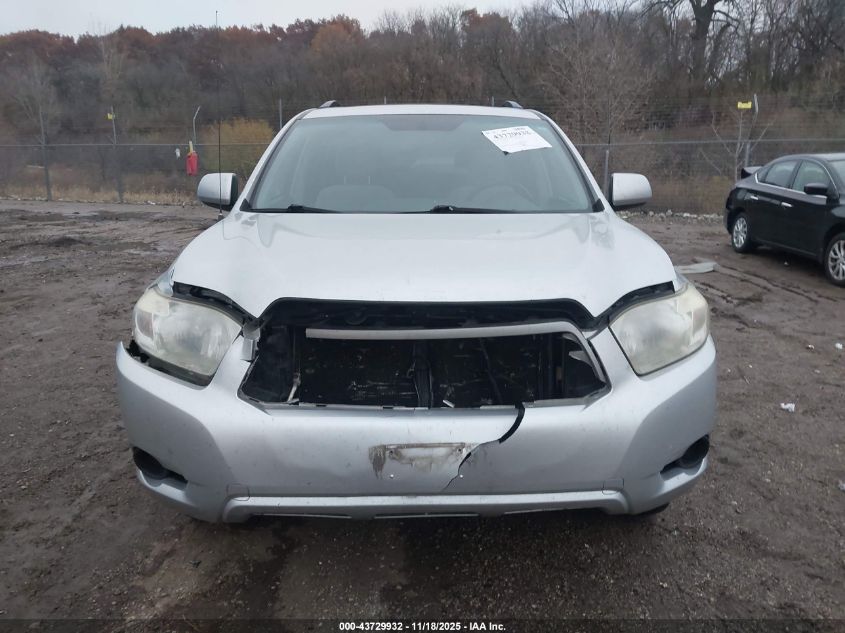 2009 Toyota Highlander VIN: JTEES41A592118508 Lot: 43729932