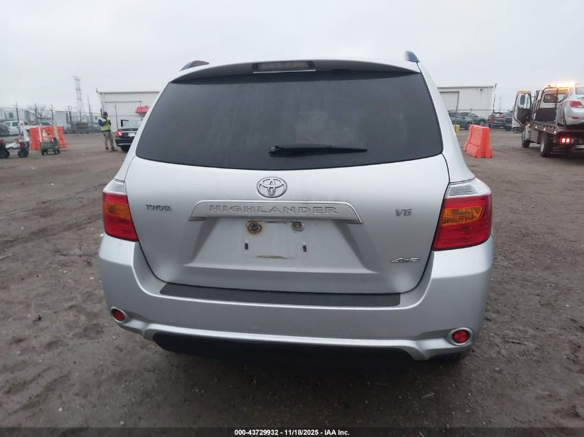 2009 Toyota Highlander VIN: JTEES41A592118508 Lot: 43729932