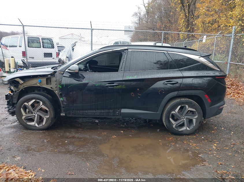 2022 Hyundai Tucson Limited VIN: 5NMJECAEXNH071439 Lot: 43729933