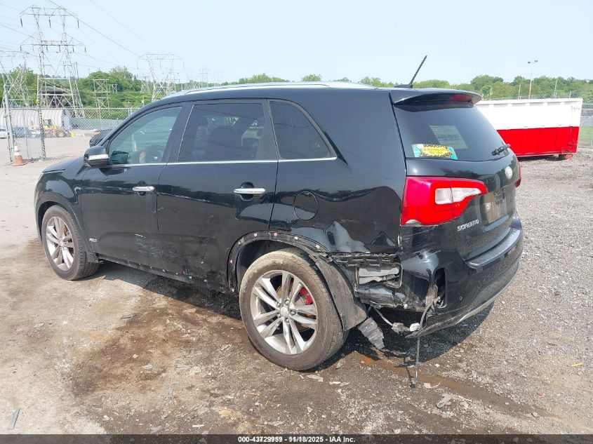 2015 Kia Sorento Limited V6 VIN: 5XYKWDA72FG576332 Lot: 43729959