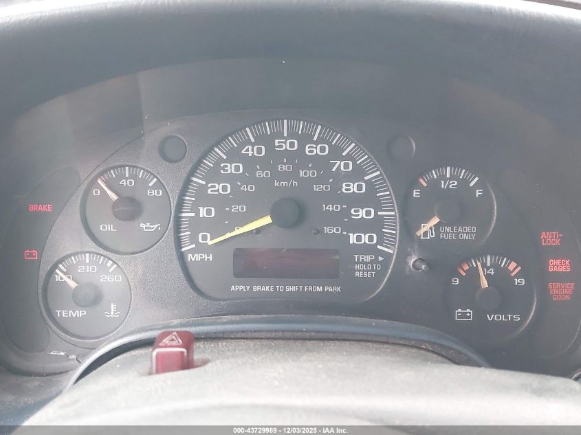 1998 GMC Safari Sle VIN: 1GKDM19W9WB537468 Lot: 43729989