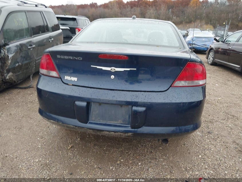 2005 Chrysler Sebring VIN: 1C3EL46X45N622298 Lot: 43730017