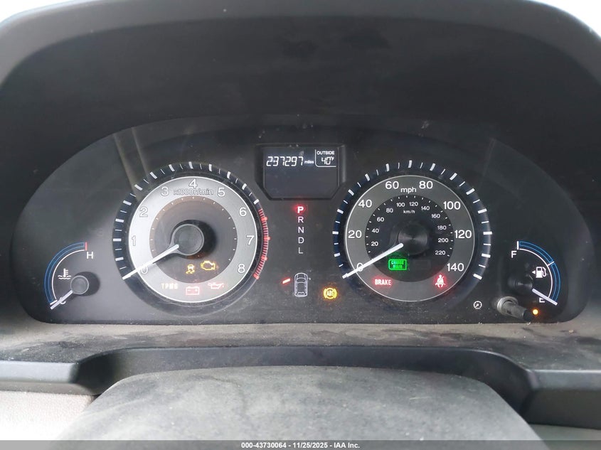 2012 Honda Odyssey Ex-L VIN: 5FNRL5H64CB131510 Lot: 43730064