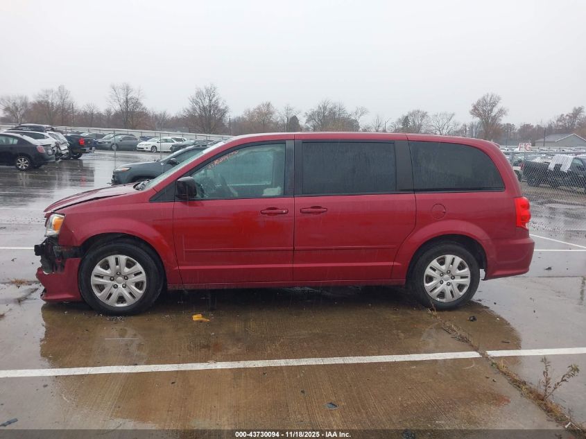 2015 Dodge Grand Caravan Se VIN: 2C4RDGBG4FR570015 Lot: 43730094