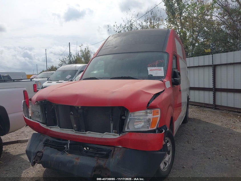 2018 Nissan Nv Cargo Nv2500 Hd Sv V6 VIN: 1N6BF0LY8JN802984 Lot: 43730095