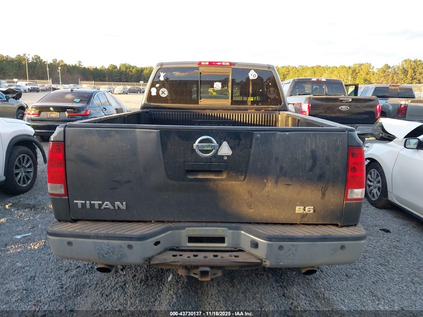 2008 Nissan Titan Le/Se/Xe VIN: 1N6BA06A58N355554 Lot: 43730137