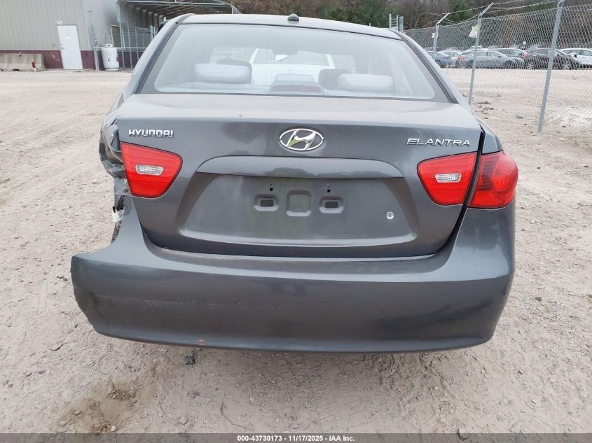 2009 Hyundai Elantra Gls VIN: KMHDU46DX9U643156 Lot: 43730173