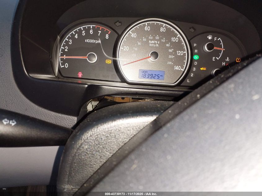 2009 Hyundai Elantra Gls VIN: KMHDU46DX9U643156 Lot: 43730173