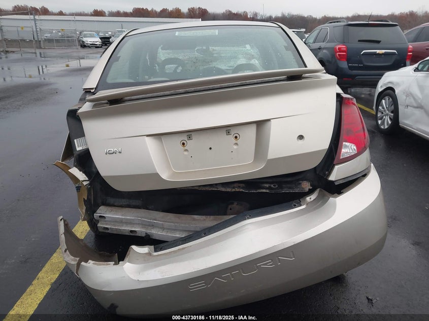 2004 Saturn Ion 3 VIN: 1G8AL52F14Z111274 Lot: 43730186
