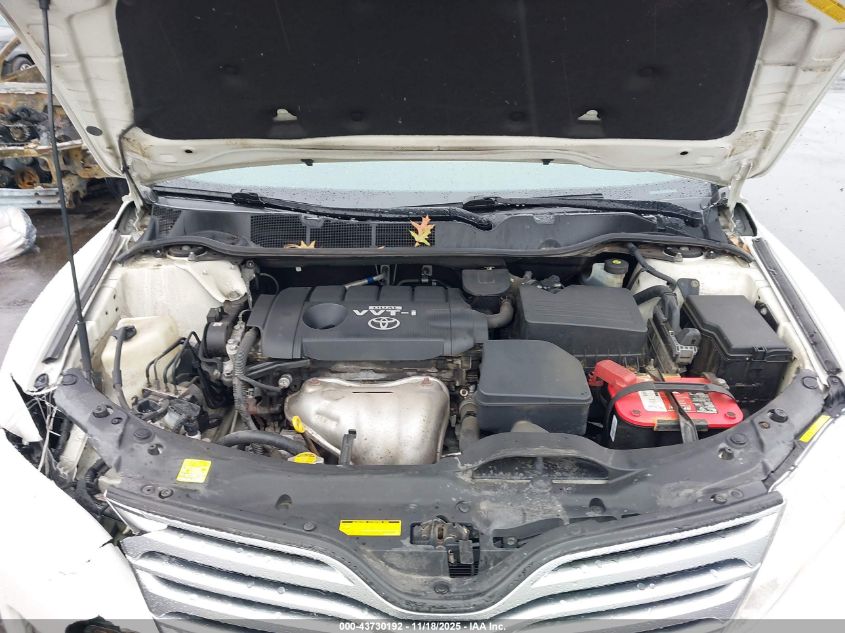 2009 Toyota Venza VIN: 4T3ZE11A79U008160 Lot: 43730192