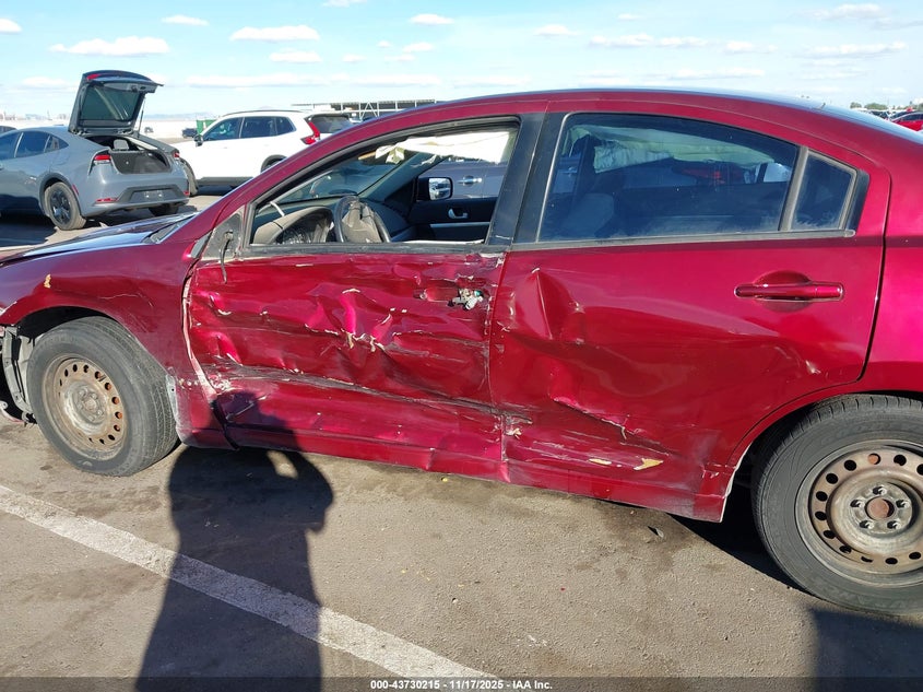 2007 Mitsubishi Galant Es/Se VIN: 4A3AB36F27E041266 Lot: 43730215