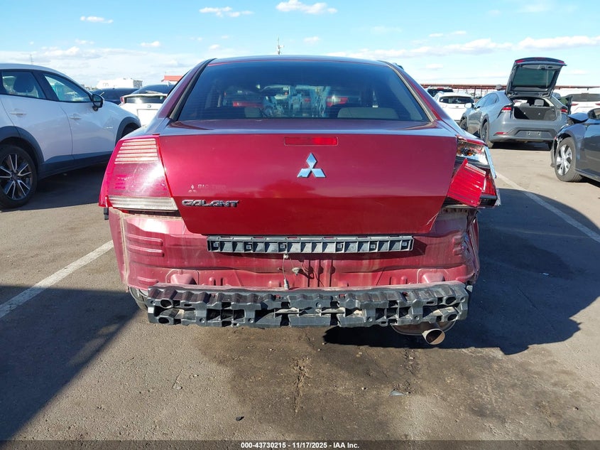 2007 Mitsubishi Galant Es/Se VIN: 4A3AB36F27E041266 Lot: 43730215