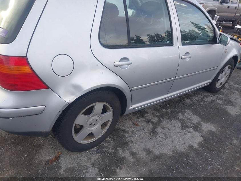 2002 Volkswagen Golf Gls 2.0L VIN: 9BWGK61J524066709 Lot: 43730227