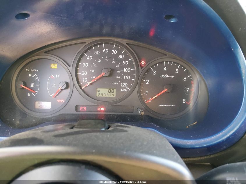 2007 Subaru Impreza 2.5I VIN: JF1GD61627G525044 Lot: 43730246