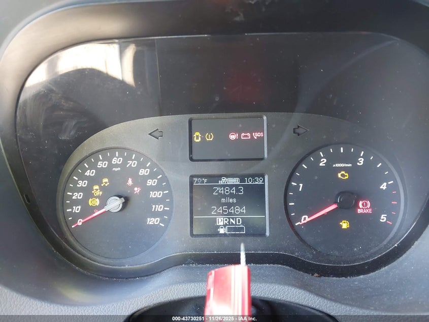 2020 Mercedes-Benz Sprinter 2500 High Roof V6 VIN: W1W4ECHY0LP311913 Lot: 43730251