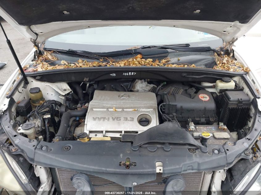 2005 Lexus Rx 330 VIN: 2T2HA31U65C086037 Lot: 43730257