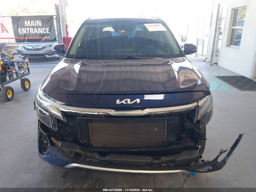 2023 Kia Seltos Ex VIN: KNDERCAA2P7384918 Lot: 43730259