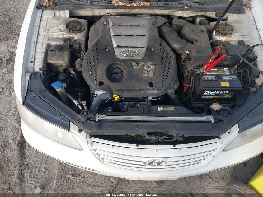 2008 Hyundai Azera Limited VIN: KMHFC46FX8A287787 Lot: 43730260