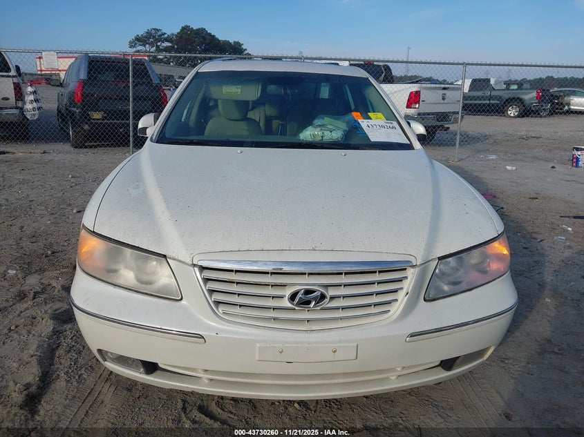 2008 Hyundai Azera Limited VIN: KMHFC46FX8A287787 Lot: 43730260
