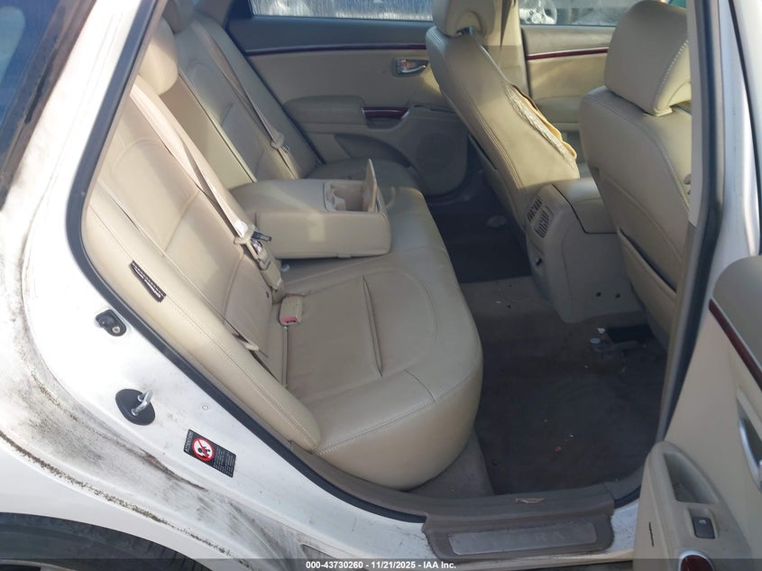 2008 Hyundai Azera Limited VIN: KMHFC46FX8A287787 Lot: 43730260