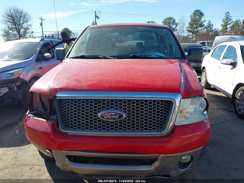2006 Ford F-150 Lariat/Xl/Xlt VIN: 1FTRX12506FA52008 Lot: 43730275