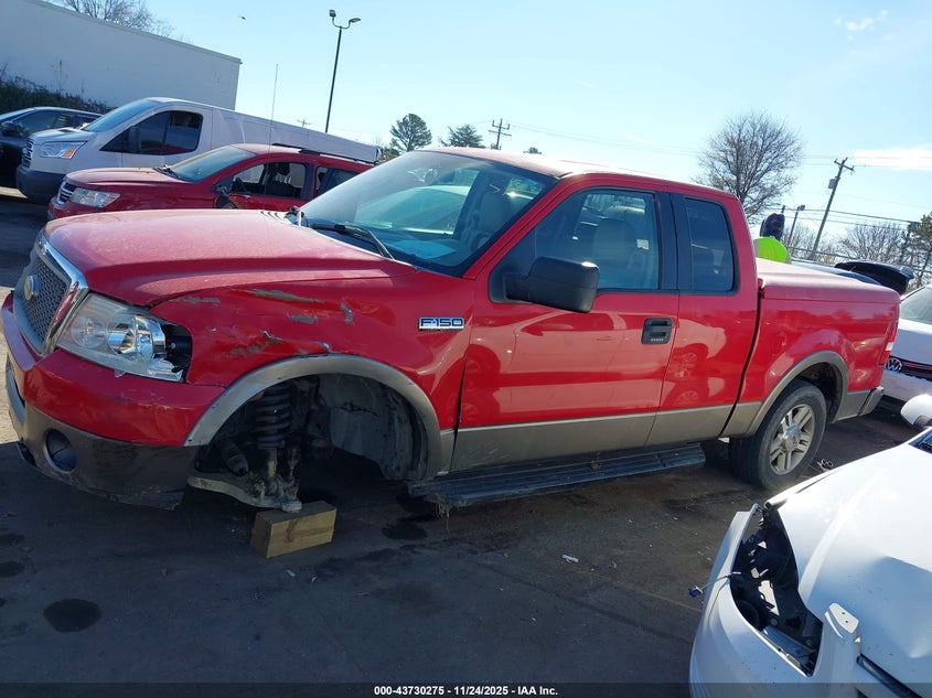2006 Ford F-150 Lariat/Xl/Xlt VIN: 1FTRX12506FA52008 Lot: 43730275