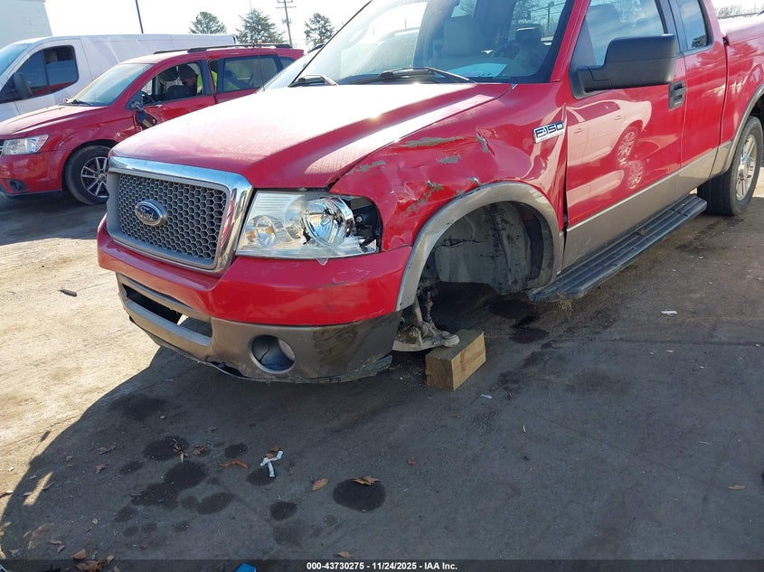 2006 Ford F-150 Lariat/Xl/Xlt VIN: 1FTRX12506FA52008 Lot: 43730275