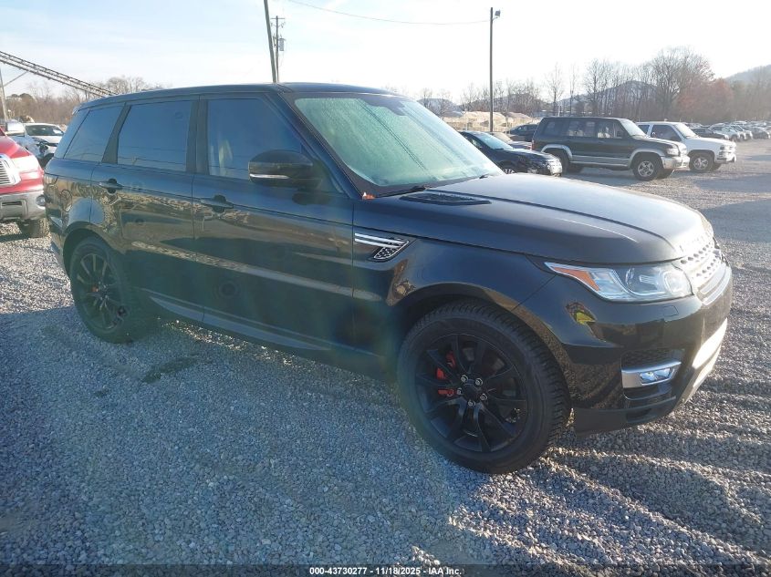 LAND ROVER RANGE ROVER SPORT 3.0L V6 SUPERCHARGED HSE