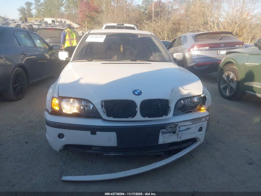 2005 BMW 325I VIN: WBAEV33415KX09696 Lot: 43730294