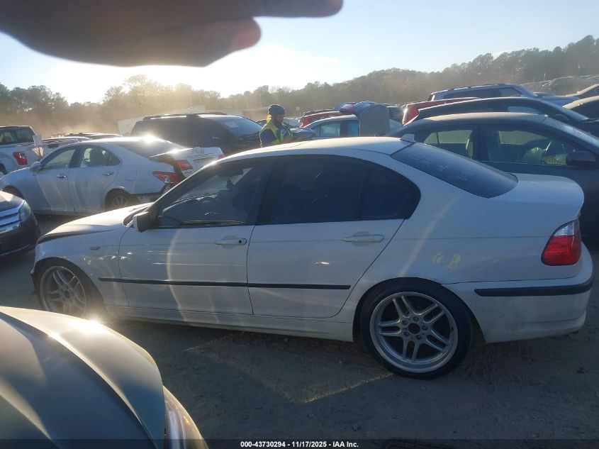 2005 BMW 325I VIN: WBAEV33415KX09696 Lot: 43730294