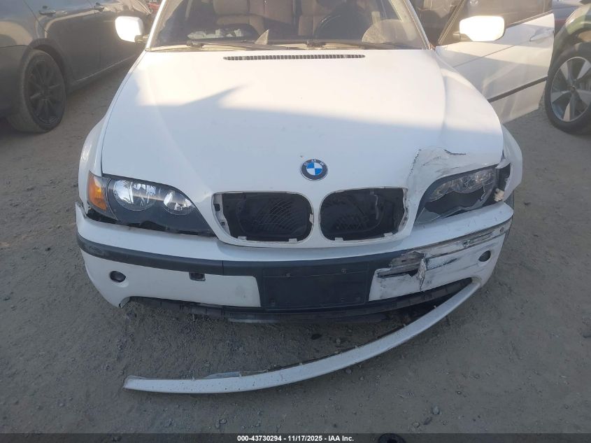 2005 BMW 325I VIN: WBAEV33415KX09696 Lot: 43730294