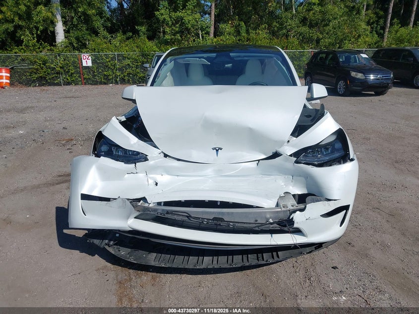 2023 Tesla Model Y Awd/Long Range Dual Motor All-Wheel Drive VIN: 7SAYGDEE8PA162996 Lot: 43730297