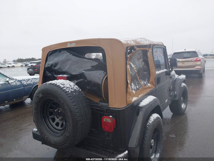 2000 Jeep Wrangler Sahara VIN: 1J4FA59S8YP768234 Lot: 43730358