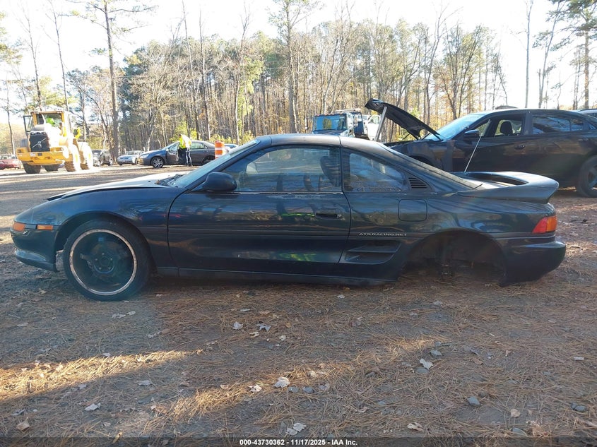 1991 Toyota Mr2 Sport Roof VIN: JT2SW22N7M0018022 Lot: 43730362
