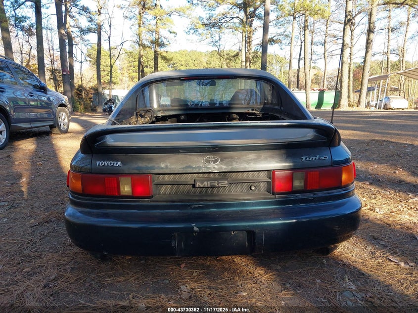 1991 Toyota Mr2 Sport Roof VIN: JT2SW22N7M0018022 Lot: 43730362