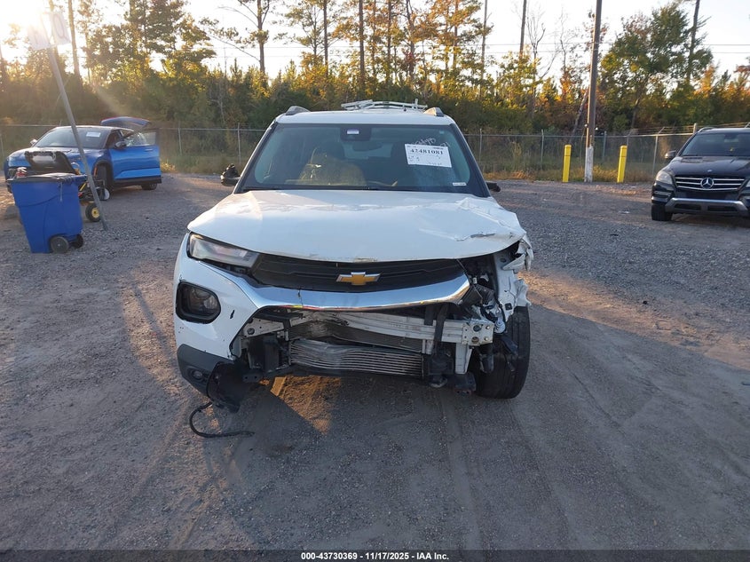 2021 Chevrolet Trailblazer Fwd Lt VIN: KL79MPS22MB152338 Lot: 43730369