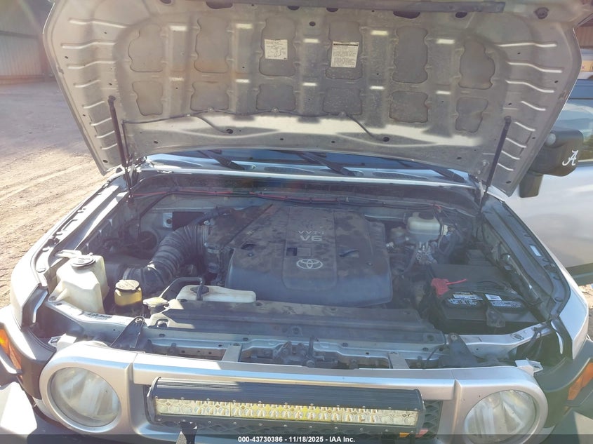 2007 Toyota Fj Cruiser VIN: JTEBU11F270078498 Lot: 43730386