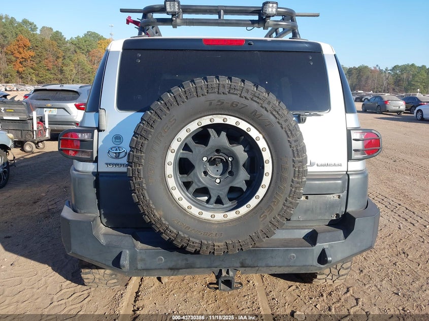 2007 Toyota Fj Cruiser VIN: JTEBU11F270078498 Lot: 43730386